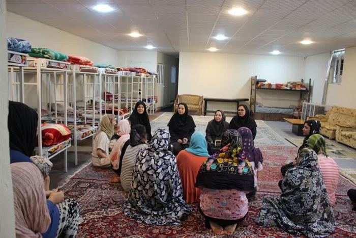 کمپ ماده ۱۶ بانوان شهرستان بم آماده بهره‌برداری شد