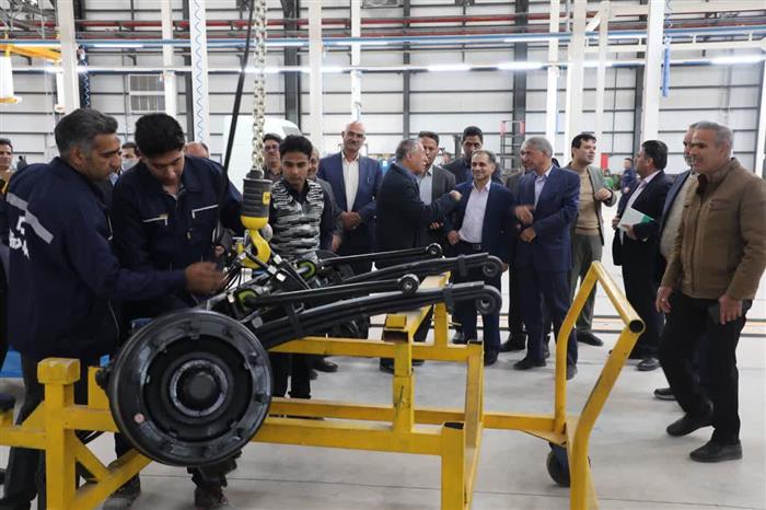 تحقق وعده بازرس کل قضائی استان کرمان؛ بهره‌برداری کارخانه خودروسازی رفسنجان با قاطعیت نظارتی کلید خورد