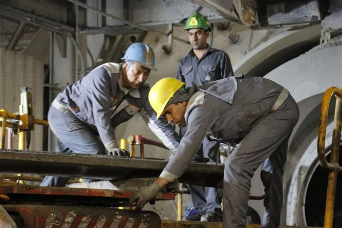 اجرای اورهال زمستان کارخانه تغلیظ ۲ مجتمع مس سرچشمه رفسنجان