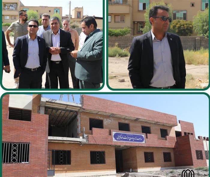 مدرسهای برای آینده دختران سیرجان؛ بازدید مدیرکل نوسازی مدارس کرمان از پروژه ۹ کلاسه حاجیه اشرف یونسی مدرسهای برای آینده دختران سیرجان؛ بازدید مدیرکل نوسازی مدارس کرمان از پروژه ۹ کلاسه حاجیه اشرف یونسی